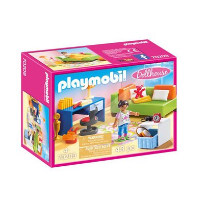 Playmobil - Chambre d'enfant avec canapé-lit